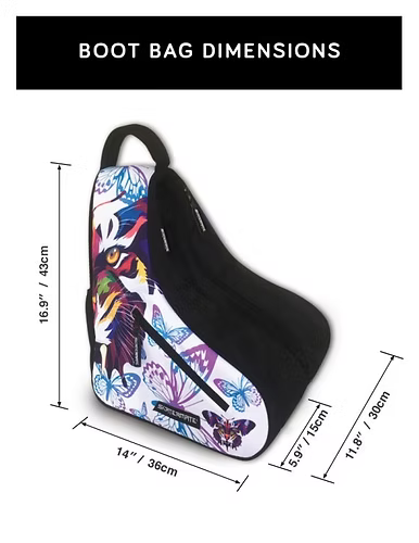 Skatermate Skate Bag - Tiger/Butterfly