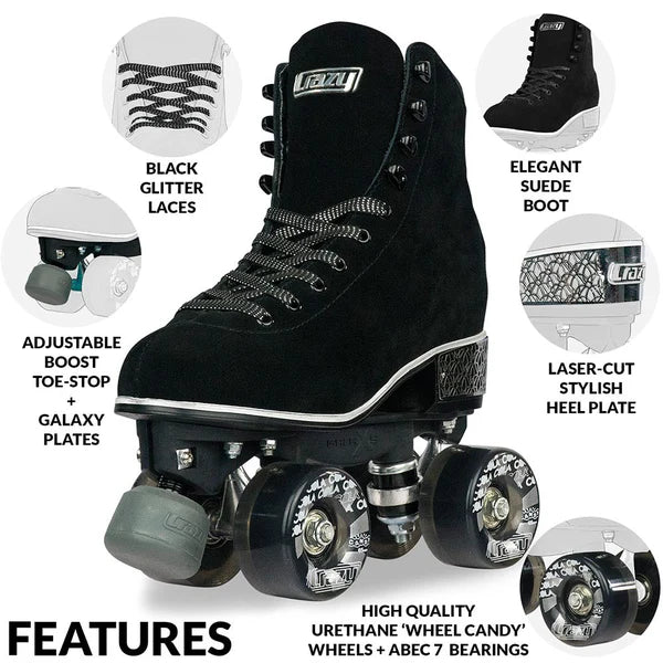 EVOKE Roller Skates | Black