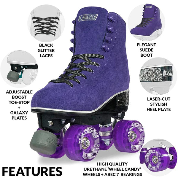 EVOKE Roller Skates | Purple