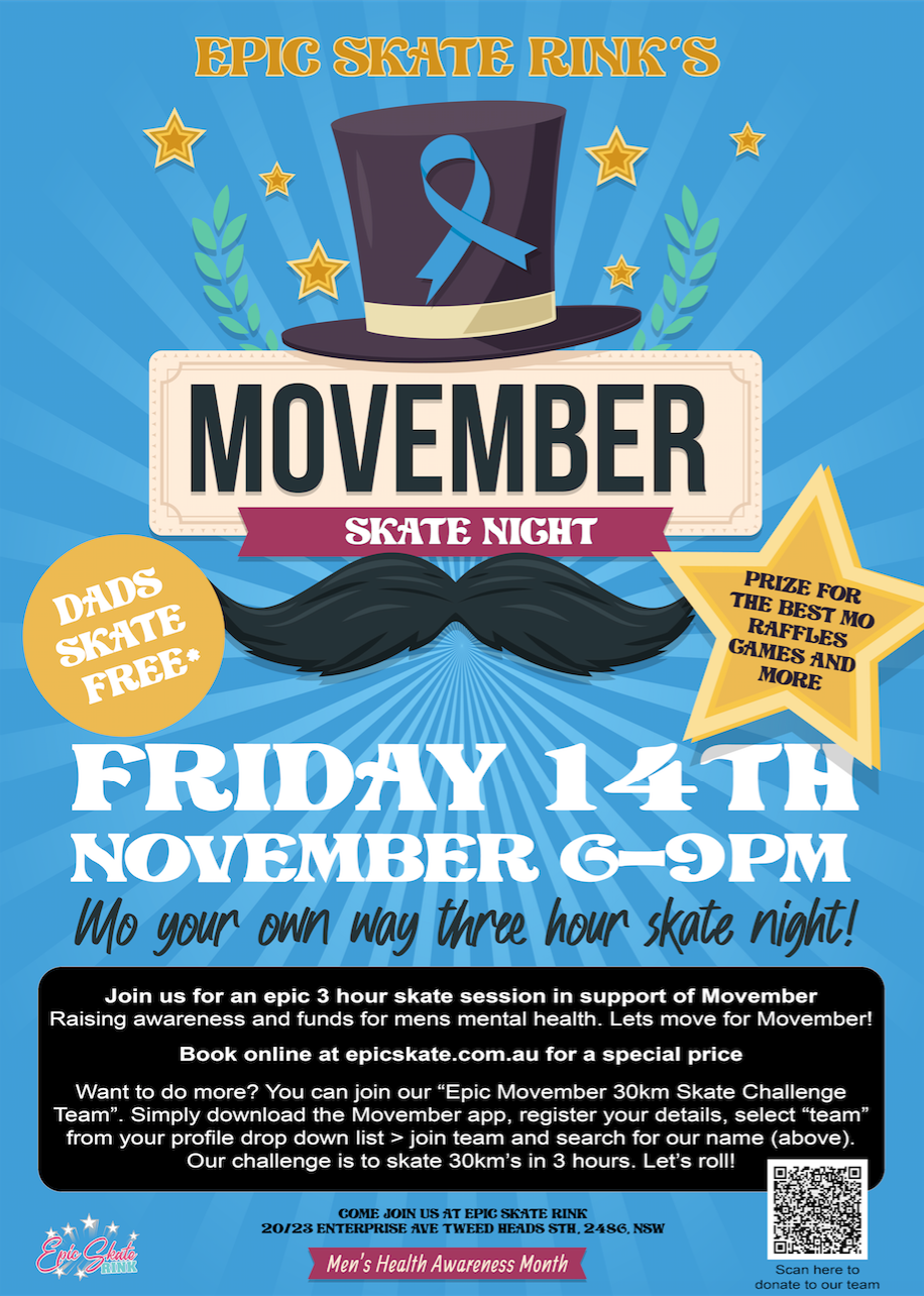 Movember Skate Night
