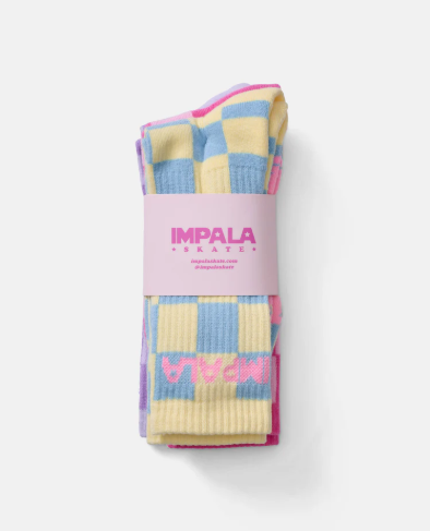 Impala Skate Socks 3 Pack Check