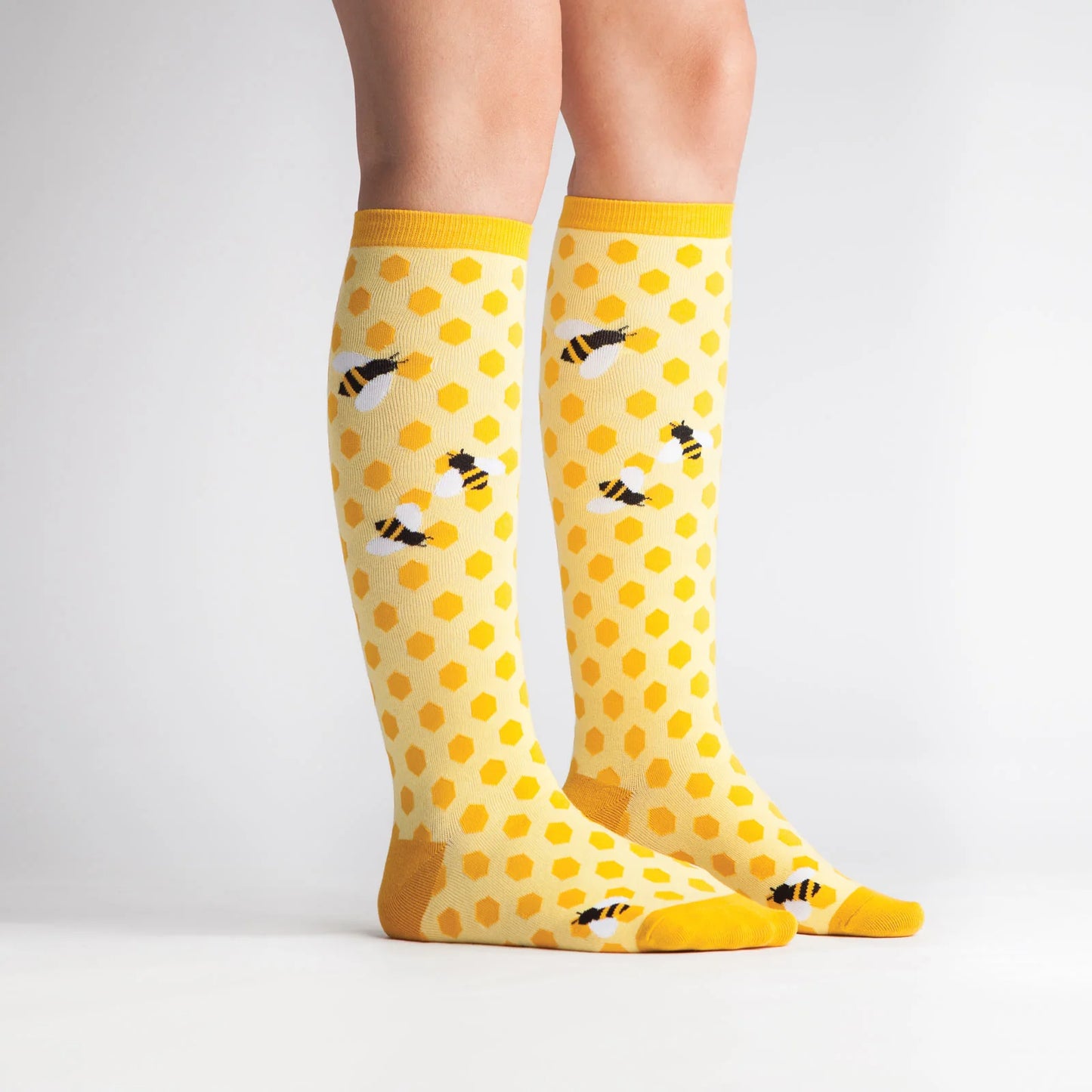 Bee's Knees Knee High Socks - Sock it to me