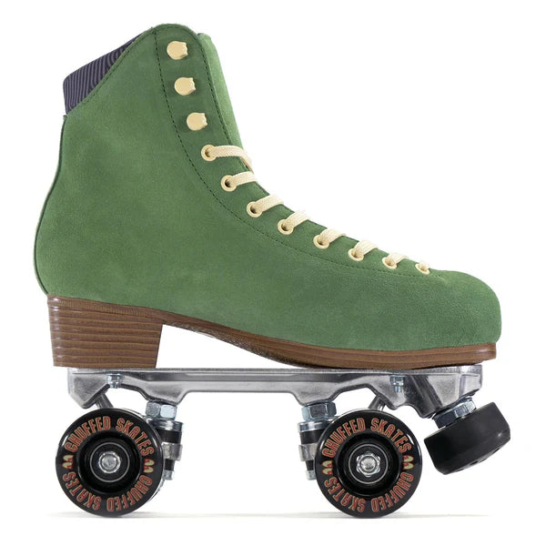 Chuffed Wanderer Roller Skates - Olive Green