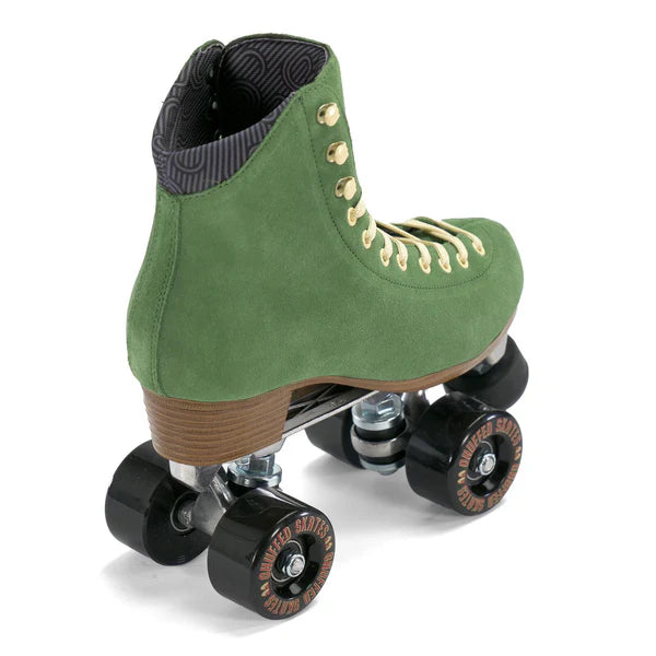 Chuffed Wanderer Roller Skates - Olive Green
