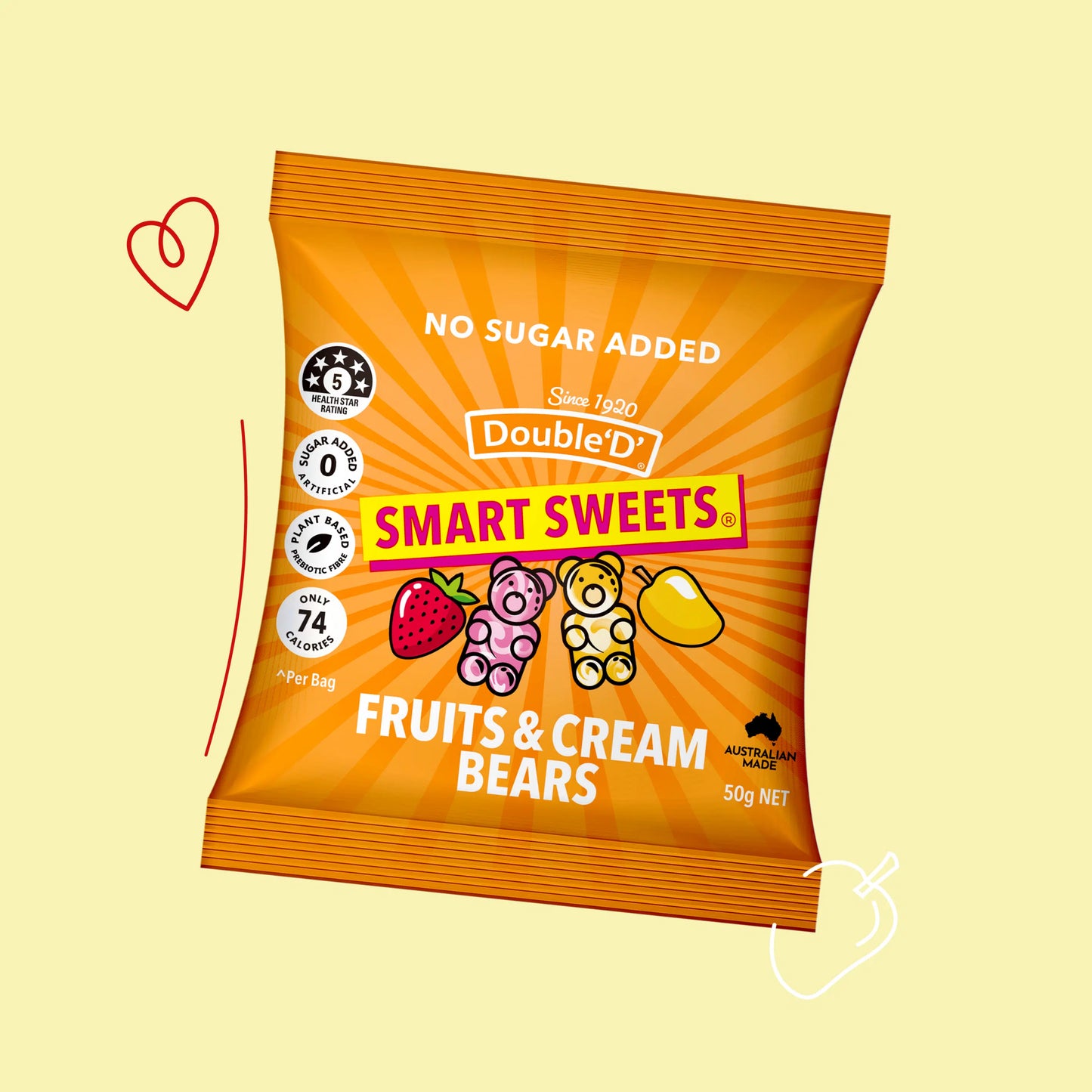 Gluten Free Smart Sweets Lolly Bag