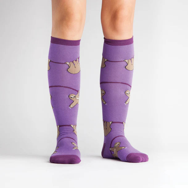 Sloth Knee High Socks - Sock it to me