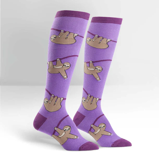 Sloth Knee High Socks - Sock it to me