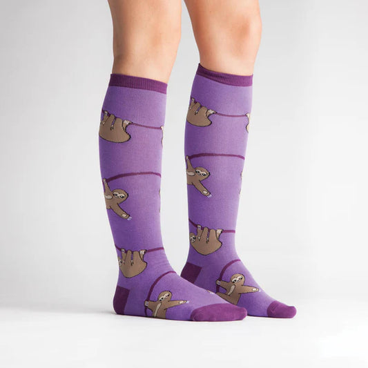 Sloth Knee High Socks - Sock it to me