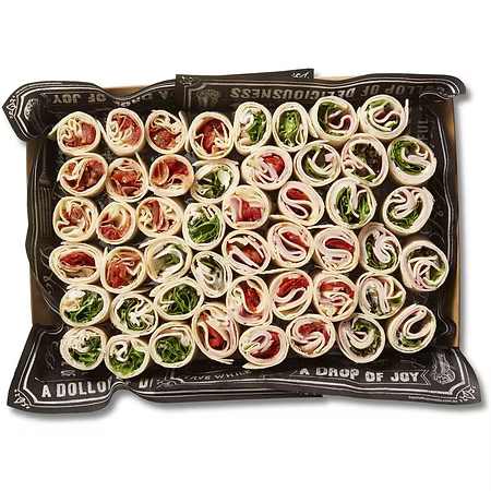 Wrap Platter - Meat Lovers (48 Mini Wraps)