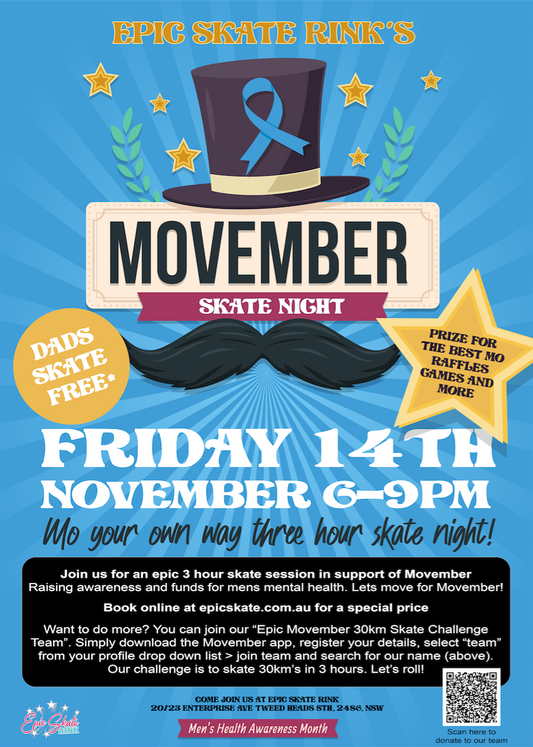 Movember Skate Night