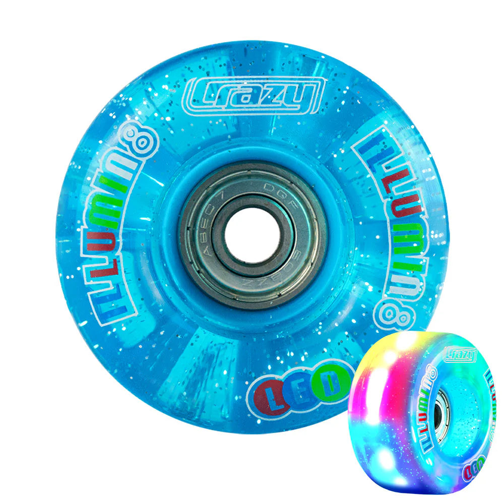 Crazy Illumin8 Skate Wheels 58 mm