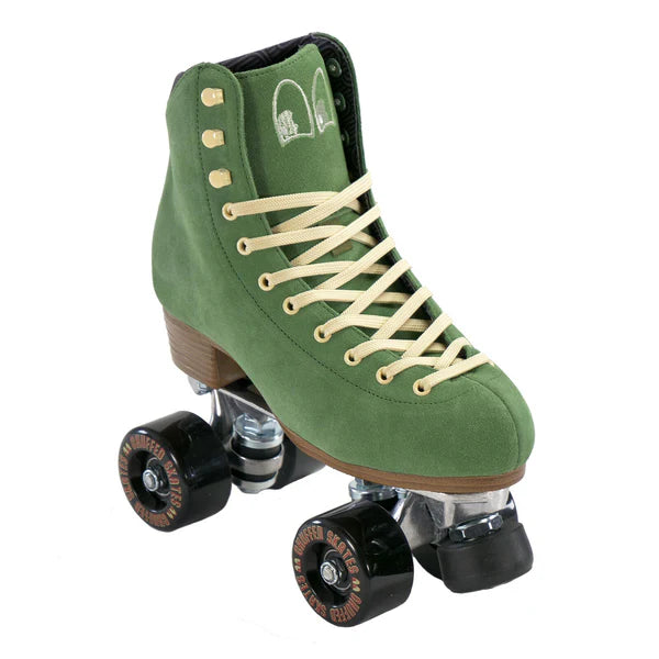 Chuffed Wanderer Roller Skates - Olive Green