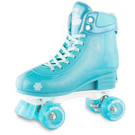 Glitter Pop Adjustable Roller Skates Teal