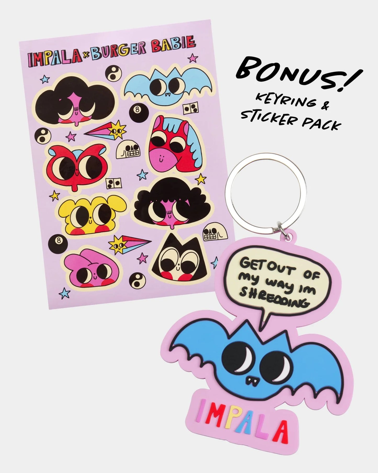 Impala Quad Rollerskate - Burger Baby