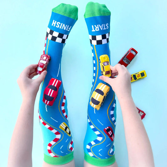 Racing Car Socks