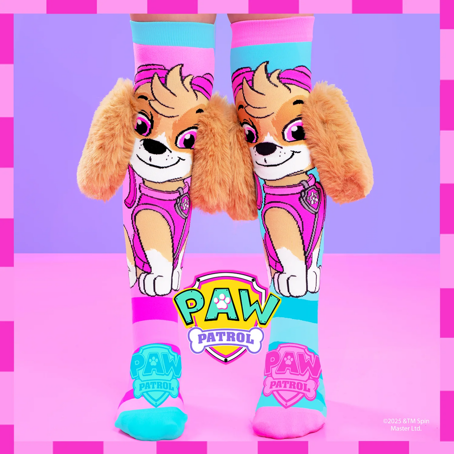 Skye Paw Patrol Socks