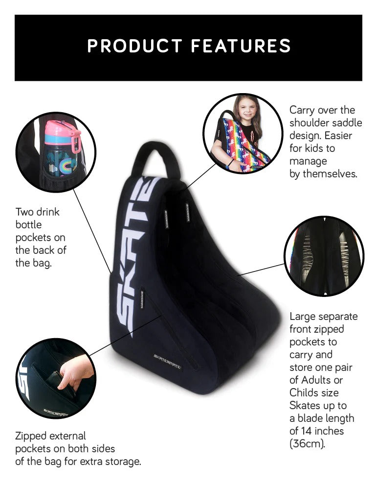 Skatermate Skate Bag -Black
