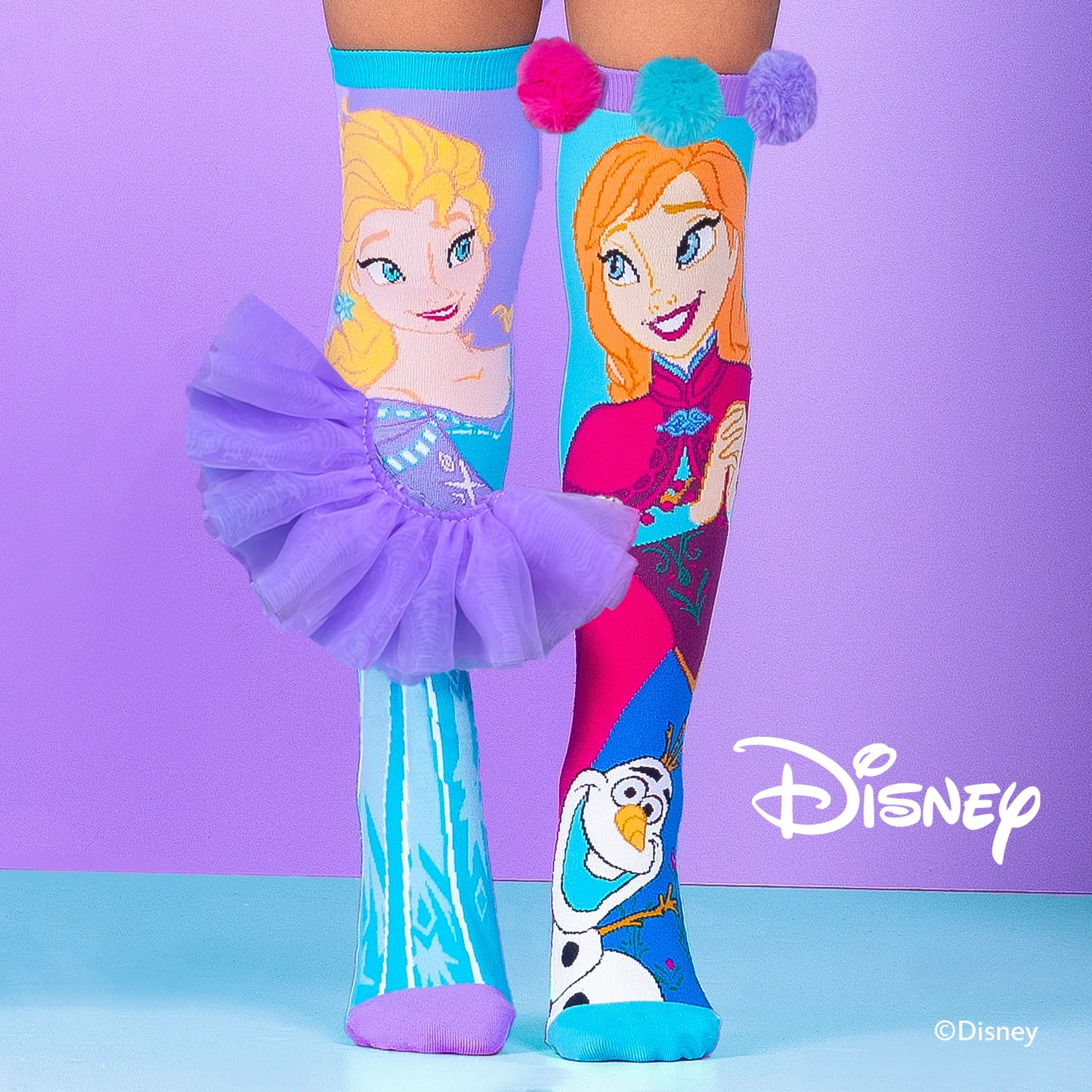 Elsa & Anna Socks
