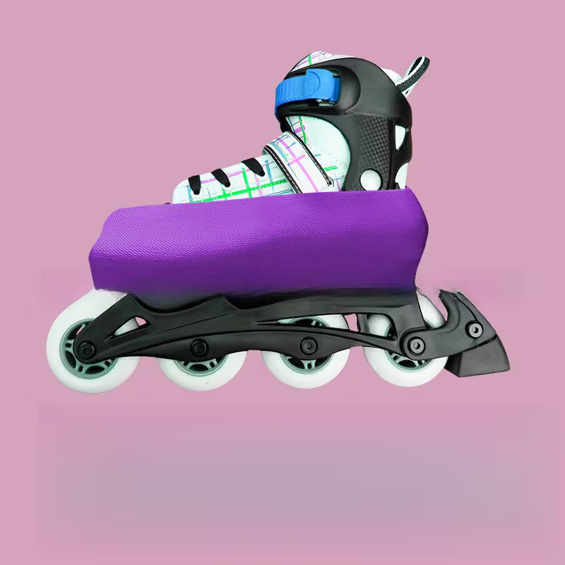Elastic Skate Boot Cover Purple